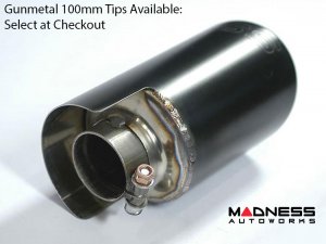 Alfa Romeo 4C Performance Exhaust - Supersprint - Dual Side Exit Design w/ Muffler Delete 